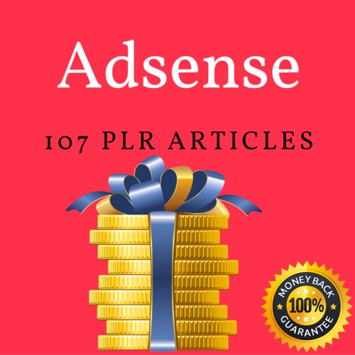 Product picture Adsense PLR Private label articles