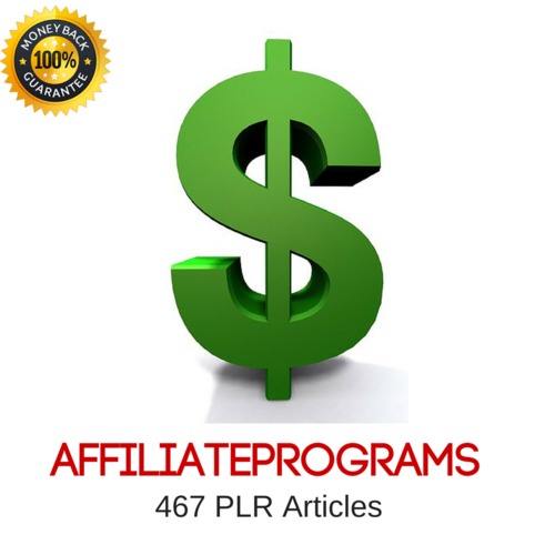 Product picture Affiliate programs Plr private label articles