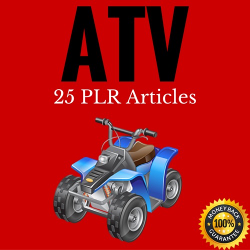 Product picture ATV - High Quality PLR Private Label Articles 