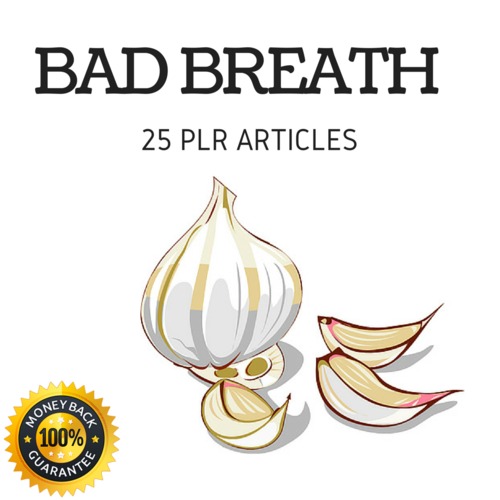 Product picture Bad Breath - High Quality PLR Private Label Articles 