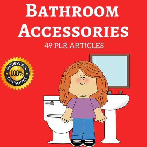 Product picture Bathroom Accessories - Quality PLR Private Label Articles 