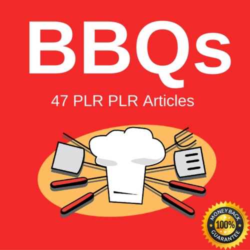 Product picture BBQs - High Quality PLR Private Label Articles 