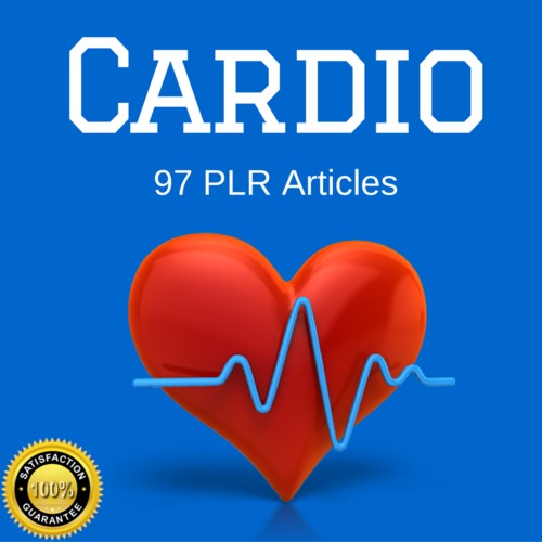 Product picture Cardio - High Quality PLR Private Label Articles 