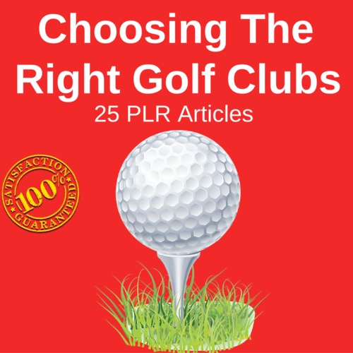 Product picture Golf Club - High Quality PLR Private Label Rights articles