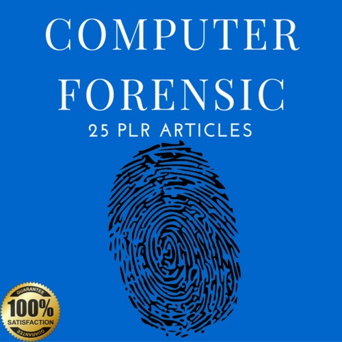 Product picture Computer Forensic - Quality PLR Private Label Articles