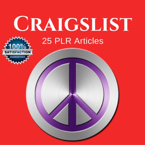 Product picture craigslist - Private Label Rights PLR Articles on Tradebit