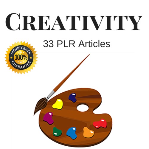 Product picture Creativity - PLR Private Label Rights Articles on Tradebit