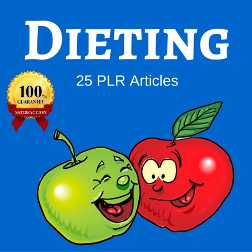 Product picture Dieting - Private Label Rights PLR Articles on Tradebit