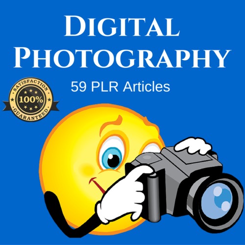 Product picture  Digital Photography - Private Label PLR Article on Tradebit
