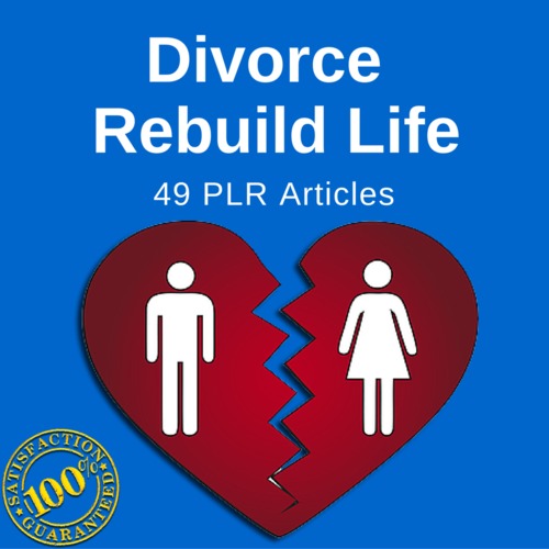 Product picture Divorce Rebuild Life - PLR Private Label Article on Tradebit