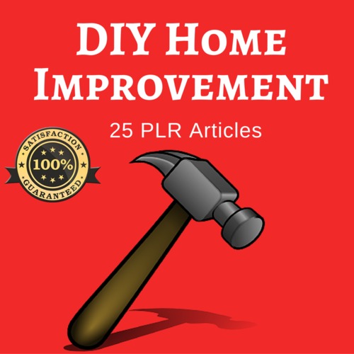 Product picture DIY Home Improvement - PLR Private Label Rights Articles
