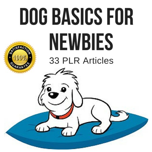 Product picture Dog Basic For Newbies - Quality PLR Private Label Articles 