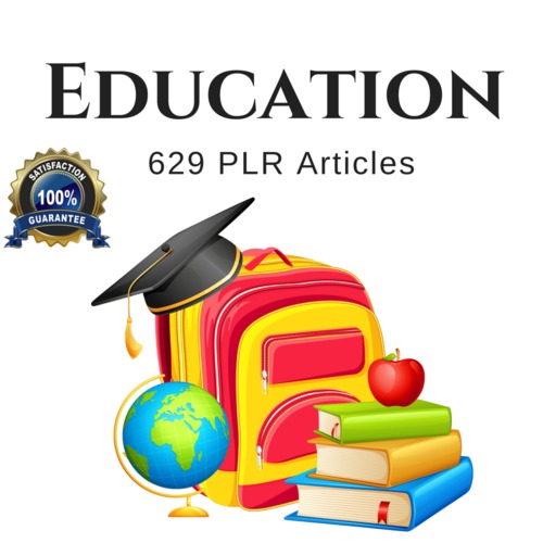 Product picture Education - PLR Private Label Rights Articles on Tradebit