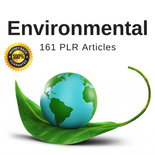Product picture Environmental - PLR Private Label  Righ Articles on Tradebit