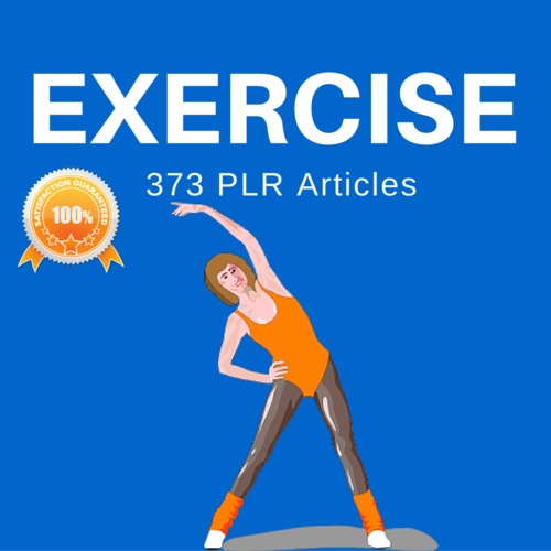 Product picture Exercise and Fitness - PLR Private Label Rights Articles