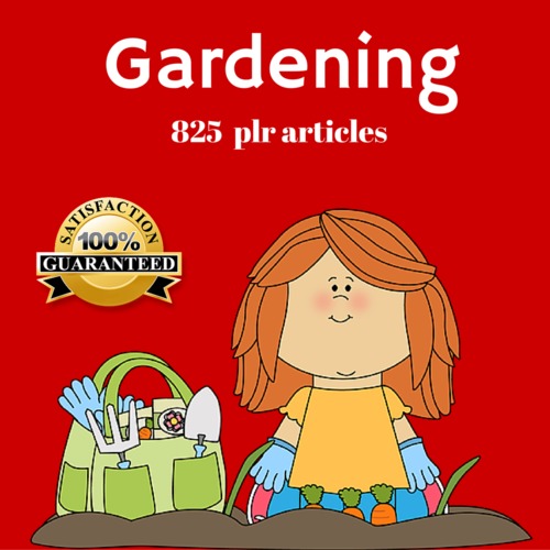 Product picture Gardening - MRR PLR Private Label Rights articles
